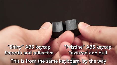 Keycap Material Explained - PBT vs ABS