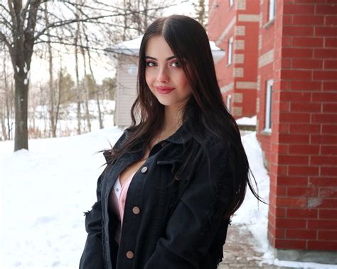 snow, model, 1080P, women outdoors, Lauren Burch, blonde, Julia Burch