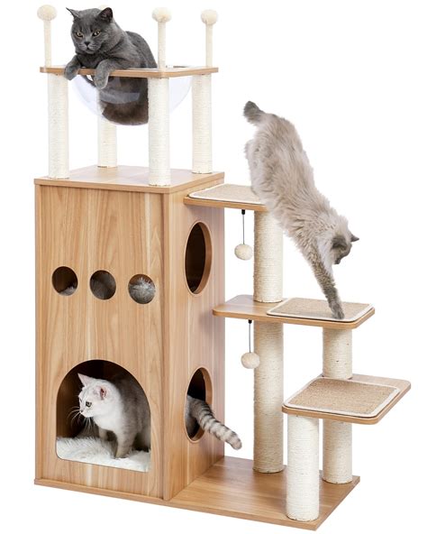 cat tree  large cats  paw tested whiskers approved