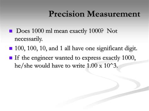 PPT - Precision Measurement PowerPoint Presentation, free download - ID ...