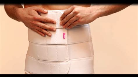 How to wear and use LIPOELASTIC Abdominal belt? - YouTube