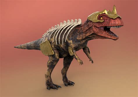 ArtStation - Armoured Dinosaur Ceratosaurus