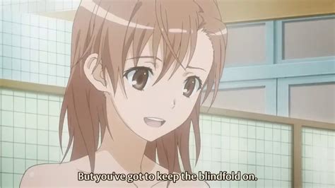 Toaru Kagaku no Railgun S lets enjoy our naked bo - YouTube