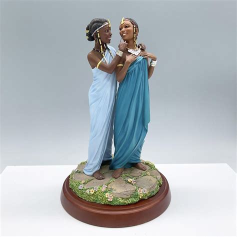 Thomas Blackshear Ebony Visions Figurine, Sisters Forever