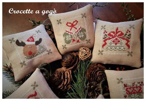 Crocette A Gogo christmas Green Chic Counted - Etsy