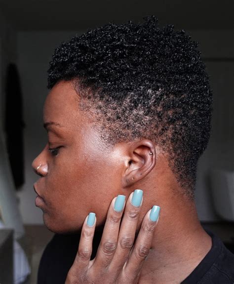 how to get finger coils with short hair