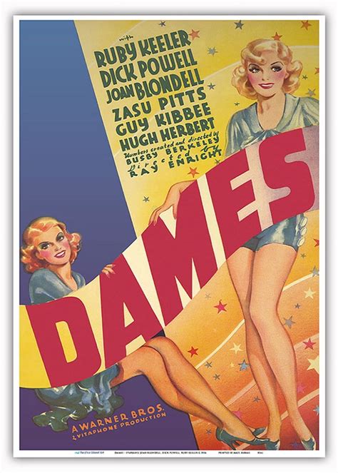 Dames - Starring Joan Blondell Dick Powell Ruby Keeler - Directed by