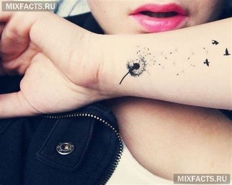 татуировка одуванчик Classy Tattoos, Trendy Tattoos, Mini Tattoos ...