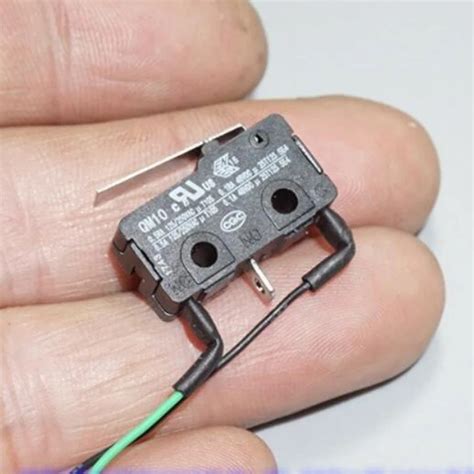 Концевой микровыключатель QM10, 3 фута, черный 125 А, В переменного ...