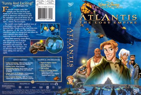 Atlantis: The Lost Empire - Movie DVD Scanned Covers - 676Atlantis :: DVD Covers