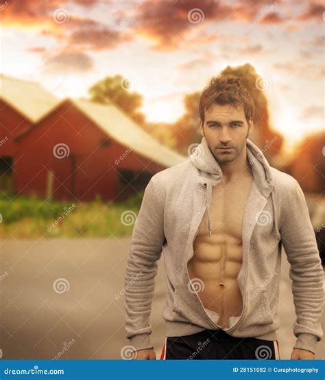 Outdoor man stock photo. Image of agriculture, rustic - 28151082