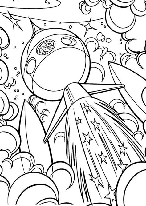 Free & Easy To Print Space Coloring Pages - Tulamama