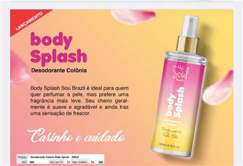 DESODORANTE COLONIA BODY SPLASH PARADOX SOUL COSMÉTICOS 200ml ...