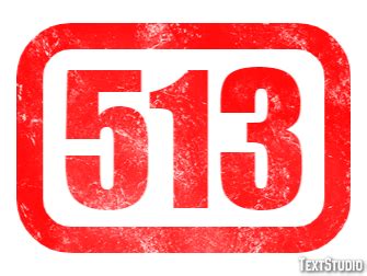 513 Text Effect and Logo Design Number