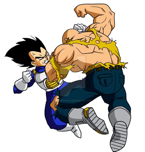 What If - Nappa vs Vegeta by MalikStudios on DeviantArt