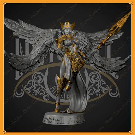 STL file Nutshell Atelier - Valkyrie (NSFW) 🎨・3D printer design to