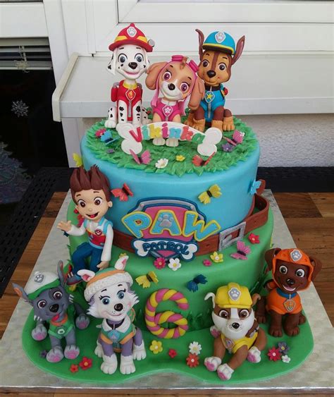 PAW PATROL cake - Cake by Veronicakes - CakesDecor