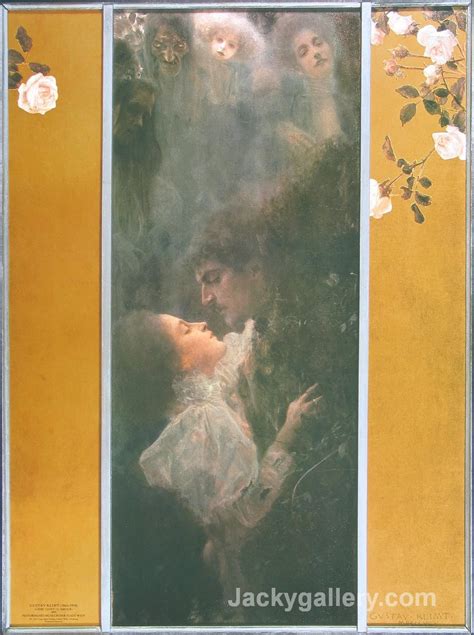 Gustav Klimt oil paintings reproductions, cheap and unframed for sale