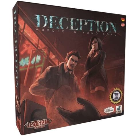 Deception Murder - DECEPTION MURDER IN HONG KONG BOARD GAME - Games World
