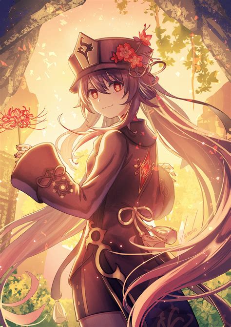 Hu Tao (Genshin Impact) :: Anbe Yoshirou :: Genshin Impact :: Anime Art ...
