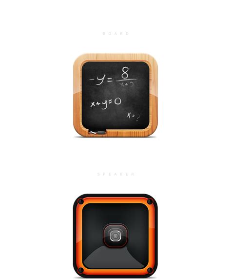 Skeuomorphic iOS Icons on Behance