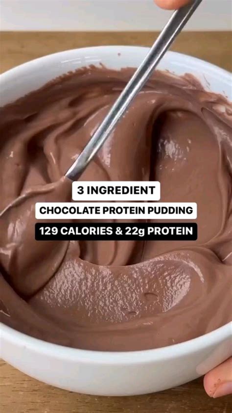 High protein high fiber chocolate pudding – Artofit