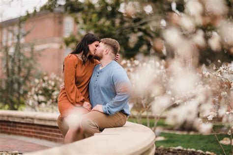Isabel & Andrew - College Inspired Engagement Session at Tennessee Tech