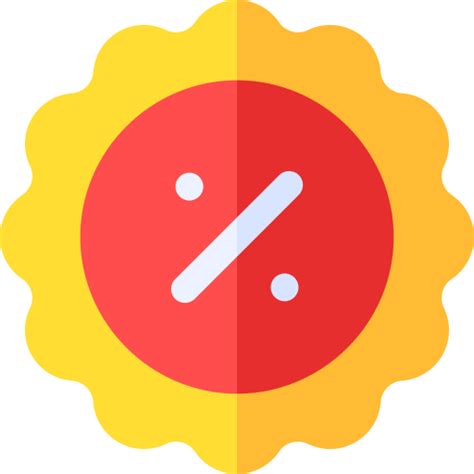 Discount Basic Rounded Flat icon