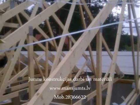 Koka konstrukcijas darbi un kokmateriāli mansjumts.lv - YouTube
