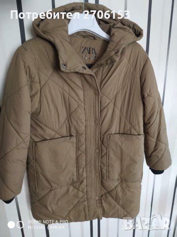 ZARA детско зимно яке.Като ново!Размер 122 см. в Детски якета и елеци в ...