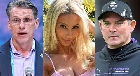 Mike Zimmer's Maxim Model Girlfriend Has Words For Ex-Vikings GM Rick ...