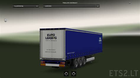Euro-leasing trailer | ETS 2 mods