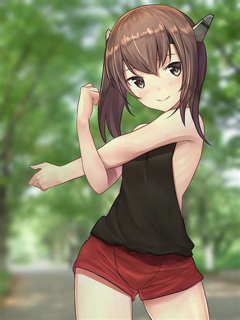 аниме, шатенка, аниме, аниме девушки, Kantai Collection, Taihou ...