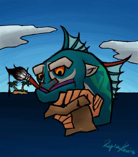 Fishman by WaspCarcass on DeviantArt