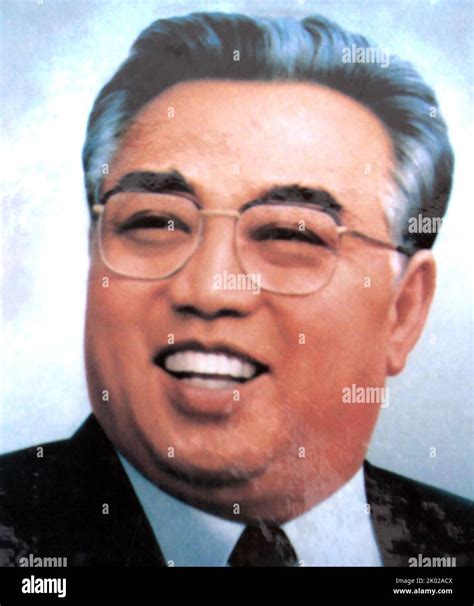 Marshal Kim Il Sung 1980 Stock Photo - Alamy