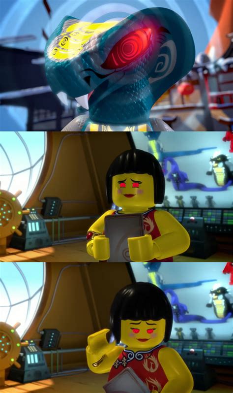 Ninjago: Nya Hypnotized By The Hypnobrai by 14oliverhedgehog on DeviantArt