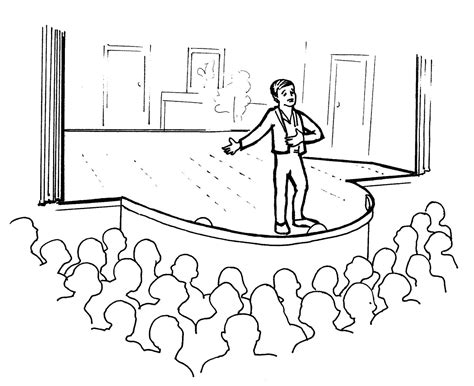 Stage Drawing at GetDrawings | Free download