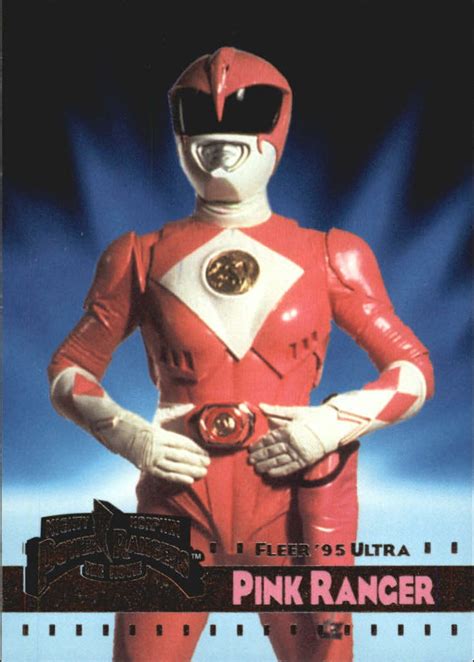 1995 Fleer Ultra Power Rangers The Movie #5 Pink Ranger - NM-MT