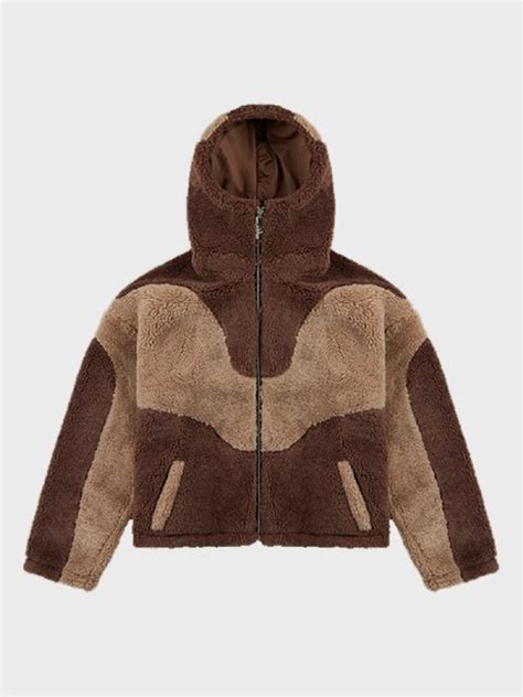 Trendt Vision Black and Grey Fleece Jacket - Jacket Hub