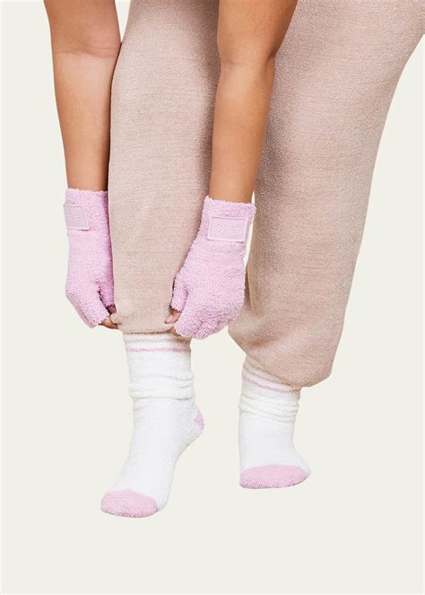 Barefoot Dreams x Barbie CozyChic Socks, Set of 2 - Bergdorf Goodman