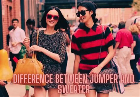 Difference Between Jumper and Sweater - Productive Difference