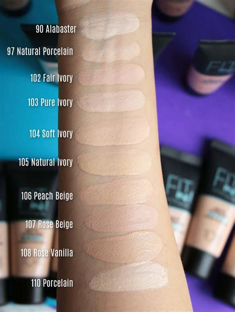 Maybelline Fit Me Foundation Normal To Oily 30 ml - 120 Classic Ivory
