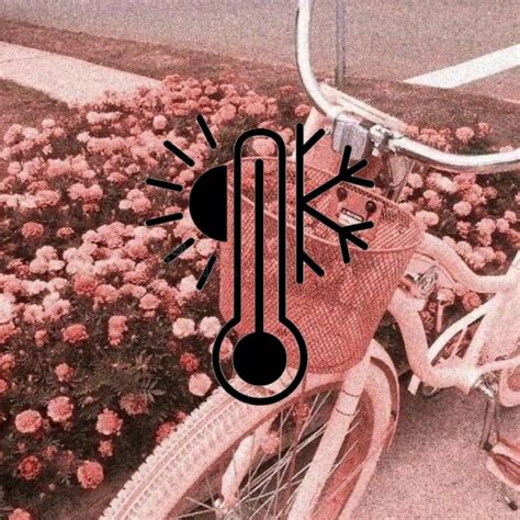 pink aesthetic weather icon
