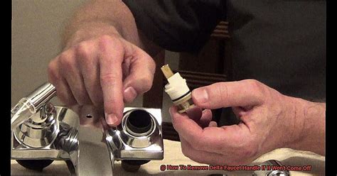 How To Remove Delta Faucet Handle If It Won’t Come Off? - Scotts Home ...