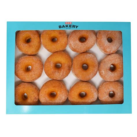 H-E-B Bakery Yeast Sugar Donuts - Shop Donuts at H-E-B