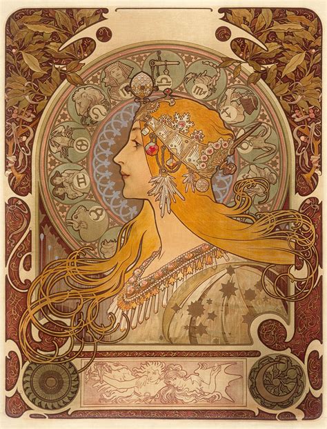 Art Nouveau Watercolor