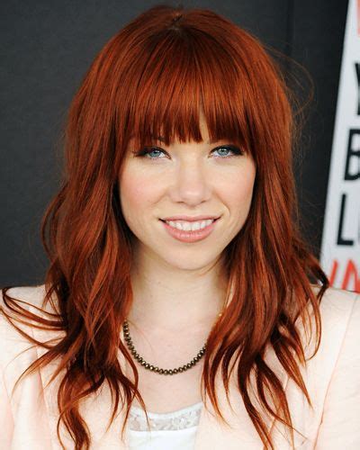 trendy full bangs hairstyles   fresh