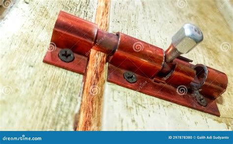 style door lock    stock photo image  safety symbol