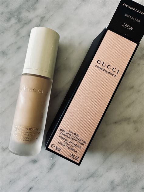 gucci eternite de beaute foundation review canadian beauty