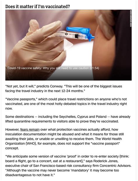 Vaccination Passports | Bits of life